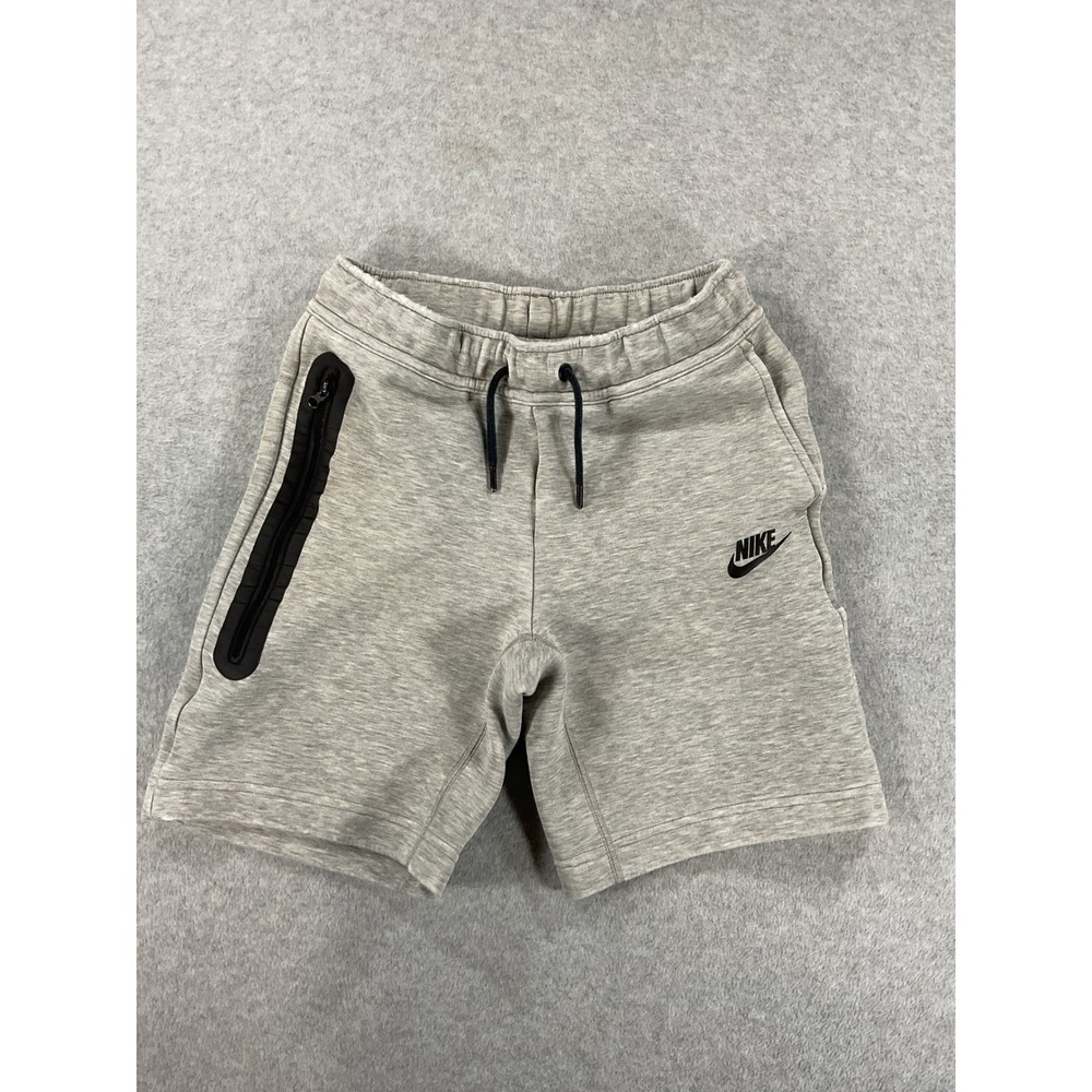 Nike Mens Sportswear Tech Fleece Shorts Grey Heather Medium 928513-063 2695